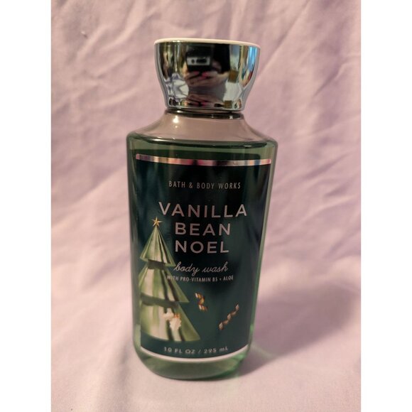 Bath & Body Works Vanilla Bean Noel Body Wash 10 Fl Oz Shower Gel - Picture 1 of 2